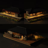 Meiji-mura Station 1:87 HO Narrow Display Stand : Toshio Itoh Pre-painted HO(1:87)