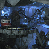 时钟中的蒸汽朋克小镇：班比尼 - 彩绘，非比例