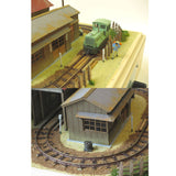 Mine Style Mini Layout" (with Cars) Super Mini Layout 9mm HO Narrow : Showa Romando Finished product 1:87 Scale