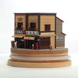 Signboard architecture (2 buildings) : Showa Romando diorama work 1:150 scale