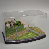 [Limited to 3 units] N Scale Mini Layout - Spring Level Crossing : KDF Diorama work 1:150 size
