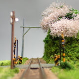 [Limited to 3 units] N Scale Mini Layout - Spring Level Crossing : KDF Diorama work 1:150 size