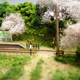 [Limited to 3 units] N Scale Mini Layout - Spring Small Station : KDF Diorama work 1:150 size