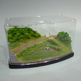 [Limited to 3 units] N Scale Mini Layout "Rice Planting": KDF Diorama work 1:150 size