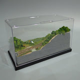 [Limited to 3 units] N Scale Mini Layout "Rice Planting": KDF Diorama work 1:150 size