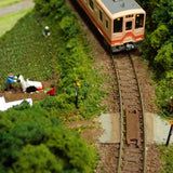 [Limited to 3 units] N Scale Mini Layout "Rice Planting": KDF Diorama work 1:150 size