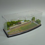 [Limited to 3 units] N Scale Mini Layout "Around the time of rice planting": KDF Diorama work 1:150 size