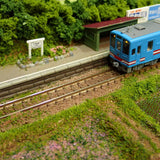 [Limited to 3 units] N Scale Mini Layout "Around the time of rice planting": KDF Diorama work 1:150 size