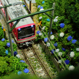 N Gauge Mini Layout "Hakone Tozan Railway, Ohdaira Tunnel Crossing": KDF Diorama Work, 1:150 Scale