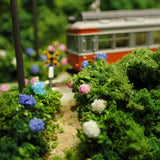 N Gauge Mini Layout "Hydrangea Path": KDF Diorama Work, 1:150 Scale