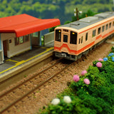 N Gauge Mini Layout "Rainy Season - Single-Platform Station": KDF Diorama Work, 1:150 Scale