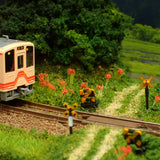 N Gauge Mini Layout "When the Red Spider Lilies Bloom": KDF Pre-painted Model, 1:150 Scale