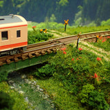 N Gauge Mini Layout "When the Red Spider Lilies Bloom": KDF Pre-painted Model, 1:150 Scale