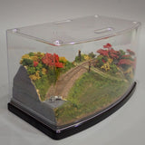 N Gauge Mini Layout [Autumn Leaves and Shrine Curve]: KDF Painted Finished Product 1/150 Size