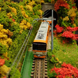 N Gauge Mini Layout [Railway in Brilliant Autumn Colors]: KDF Pre-Painted Finished Model 1/150 scale