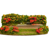 N Gauge Mini Layout [Fallen Leaves at a Mountain Station]: KDF Painted Finished Product, 1/150 Scale