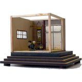 Petit Scene - "Spring Sunshine... Everyone's out of it": Yukimasa Ito, painted 1:87