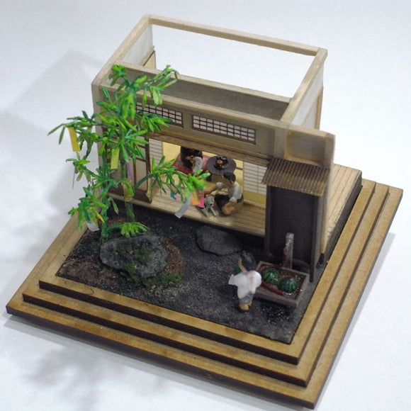 Petit Scene - Tanabata - Deliver your wish, Milky Way - Yukimasa Ito - painted 1:87