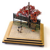 小场景“妈妈，我很害怕”：伊藤幸正完成绘画 1:87