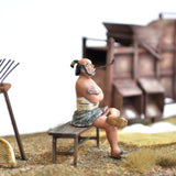 El orgullo y la alegría de Gongbei en su equipo agrícola": Yukimasa Itoh, pintado, sin escala