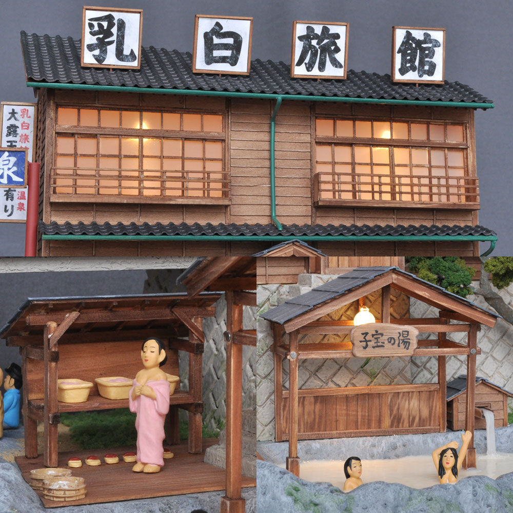 Yamamoto Takaki's Fantasy Diorama - Healing Milk White Hot Spring