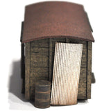 Miniature Structure Dharma Warehouse : Yoshiaki Nishimura - painted and ready to assemble 1:80