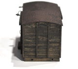 Miniature Structure Dharma Warehouse with frame : Yoshiaki Nishimura, painted 1:80