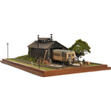 Wood Charcoal Gas Locomotive Ibaraki Kotsu Ke-ha 2' HO (HO) Layout/Section: Yoshiaki Nishimura Finished product model 1:80