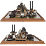 Mine Pier" 9mm HO Narrow Layout Section: Yoshiaki Nishimura Pre-painted 1:87