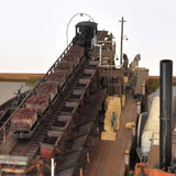 Mine Pier" 9mm HO Narrow Layout Section: Yoshiaki Nishimura Pre-painted 1:87