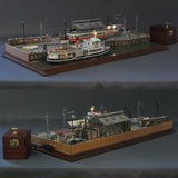 Setouchi Line" (with car) : Yoshiaki Nishimura Diorama 1:80scale