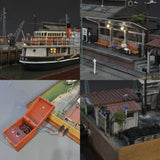 Setouchi Line" (with car) : Yoshiaki Nishimura Diorama 1:80scale
