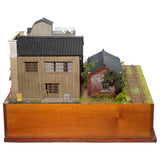 Tram Module 2-B : Yoshiaki Nishimura, HO module display stand art work 1:80-scale