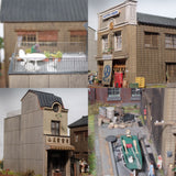 Tram Module 2-B : Yoshiaki Nishimura, HO module display stand art work 1:80-scale