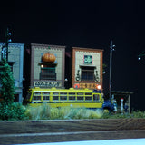 Japanese signboard architecture of three houses in succession 2 : Yoshiaki Nishimura HO display stand work 1:80scale