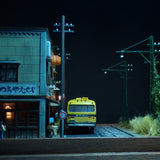 Japanese signboard architecture of three houses in succession 2 : Yoshiaki Nishimura HO display stand work 1:80scale