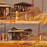 Estación Honkanazaki: Yoichi Miyashita prepintado calibre 16,5 mm 1:80