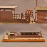 Estación Honkanazaki: Yoichi Miyashita prepintado calibre 16,5 mm 1:80