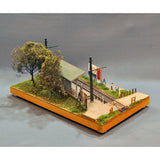 小学电车站场景：宫下洋一完成品 16.5mm 轨距 1:80