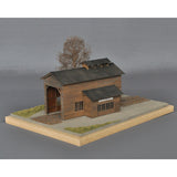 带西洋镜的木制单轨机车 (Tsumesho) 特别完成品：宫下洋一完成品 16.5mm 轨距 HO (1:80)