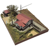 Meitetsu Train Kariyasuka Station : Yoichi Miyashita Painted 16.5mm gauge 1:80 scale