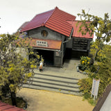 Meitetsu Train Kariyasuka Station : Yoichi Miyashita Painted 16.5mm gauge 1:80 scale