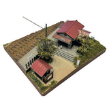 Meitetsu Train Kariyasuka Station : Yoichi Miyashita Painted 16.5mm gauge 1:80 scale