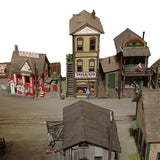 Module of Colorado Narrow, Scenery of the city : Yoichi Miyashita Painted 1:87 scale (HO Narrow 10.5mm)