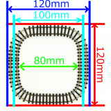 Square 100 Rail for Mini Mini Train : Yoshiaki Ishikawa Railway Track 9mm Gauge N(1:150)