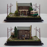 Showa Shitamachi Sakae Street A (in front of Sakae Post Office): Yoshiaki Ishikawa, painted, 1:150 size