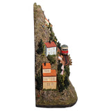 Wall Hanging Diorama 2 Alpine Mountain Railway : Yoshiaki Ishikawa, N(1:150) scale mini-layout art work