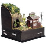 Turntable Line #2 New "Old Garage and Lake" : Yoshiaki Ishikawa, Diorama art work 1:150