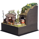 Turntable Line #2 New "Old Garage and Lake" : Yoshiaki Ishikawa, Diorama art work 1:150