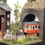 Turntable Line #2 New "Old Garage and Lake" : Yoshiaki Ishikawa, Diorama art work 1:150